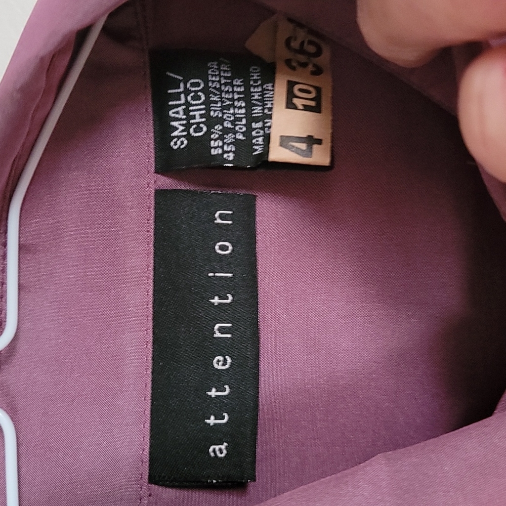 Silk & Polyester Button Down - image 2